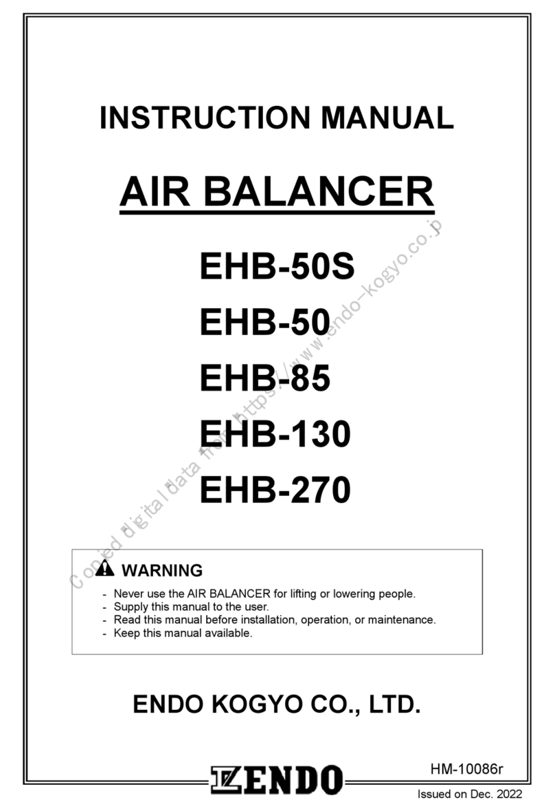 Endo EHB-50S instruction manual