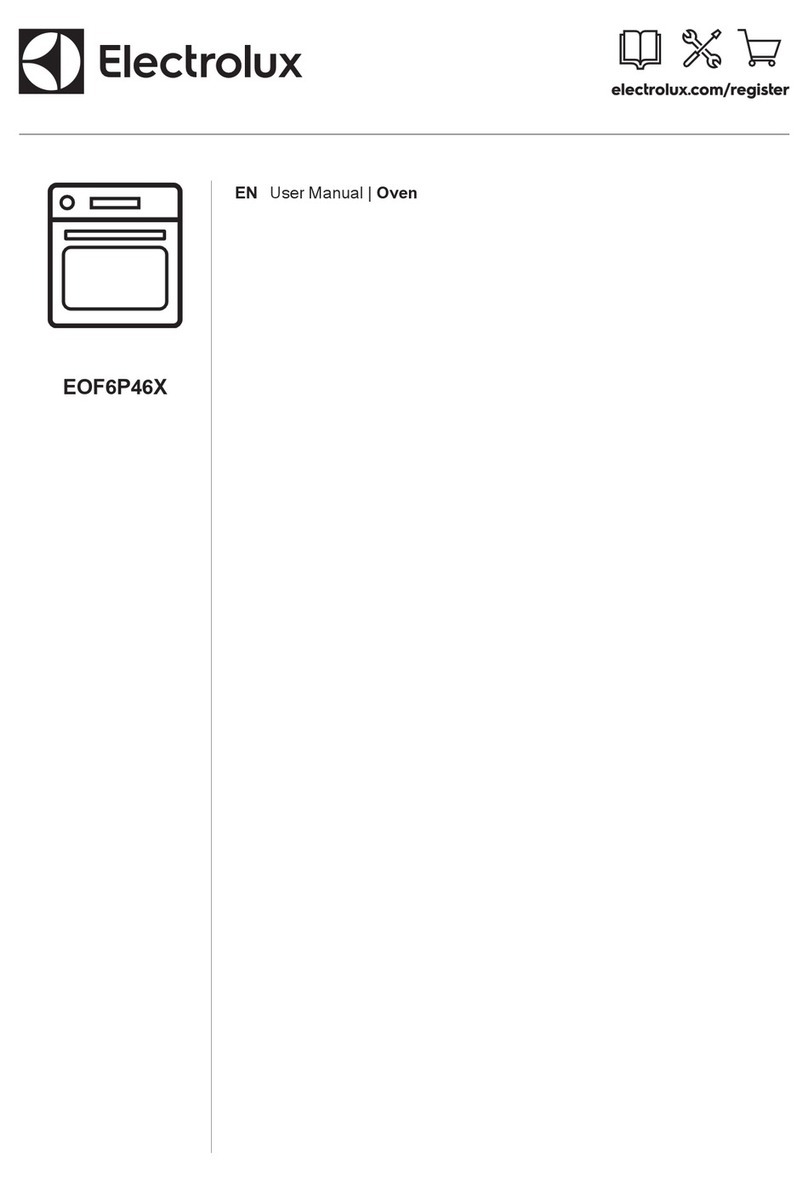 Electrolux EOF6P46X User manual
