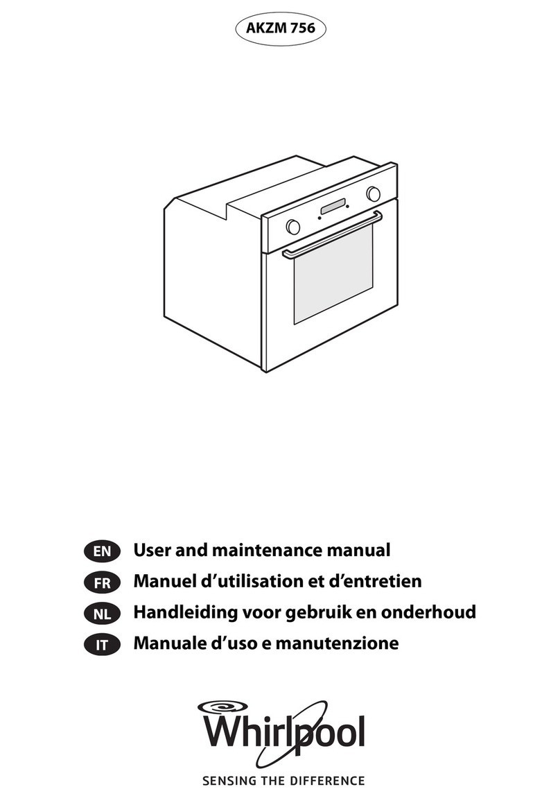 Whirlpool AKZM 756 Operating instructions
