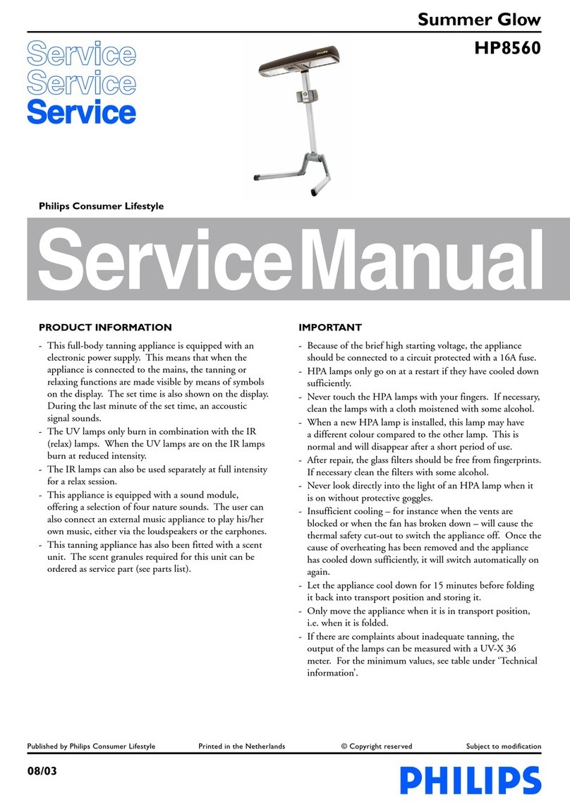 Philips HP8560 User manual Philips HP8560 User manual