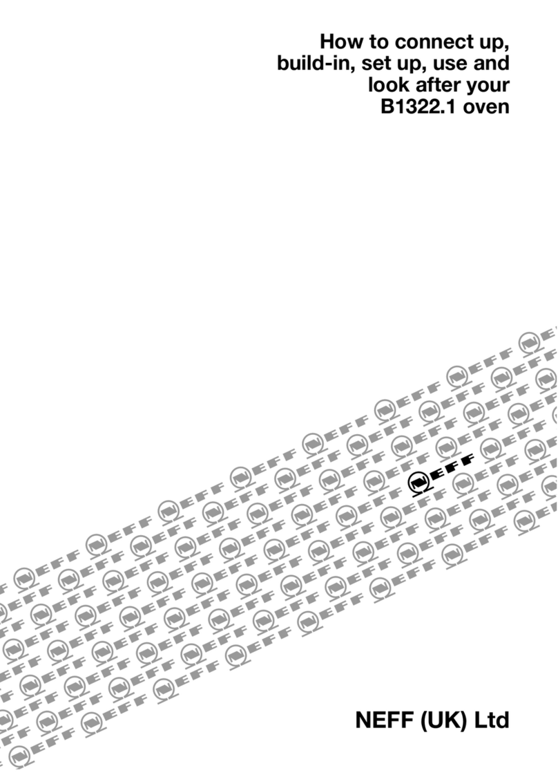 NEFF B1322 1 Series Use instruction