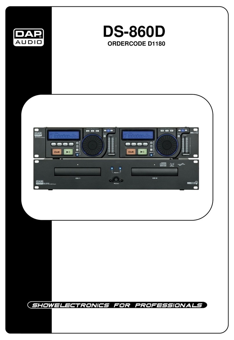 DAPAudio DS-860D Product guide