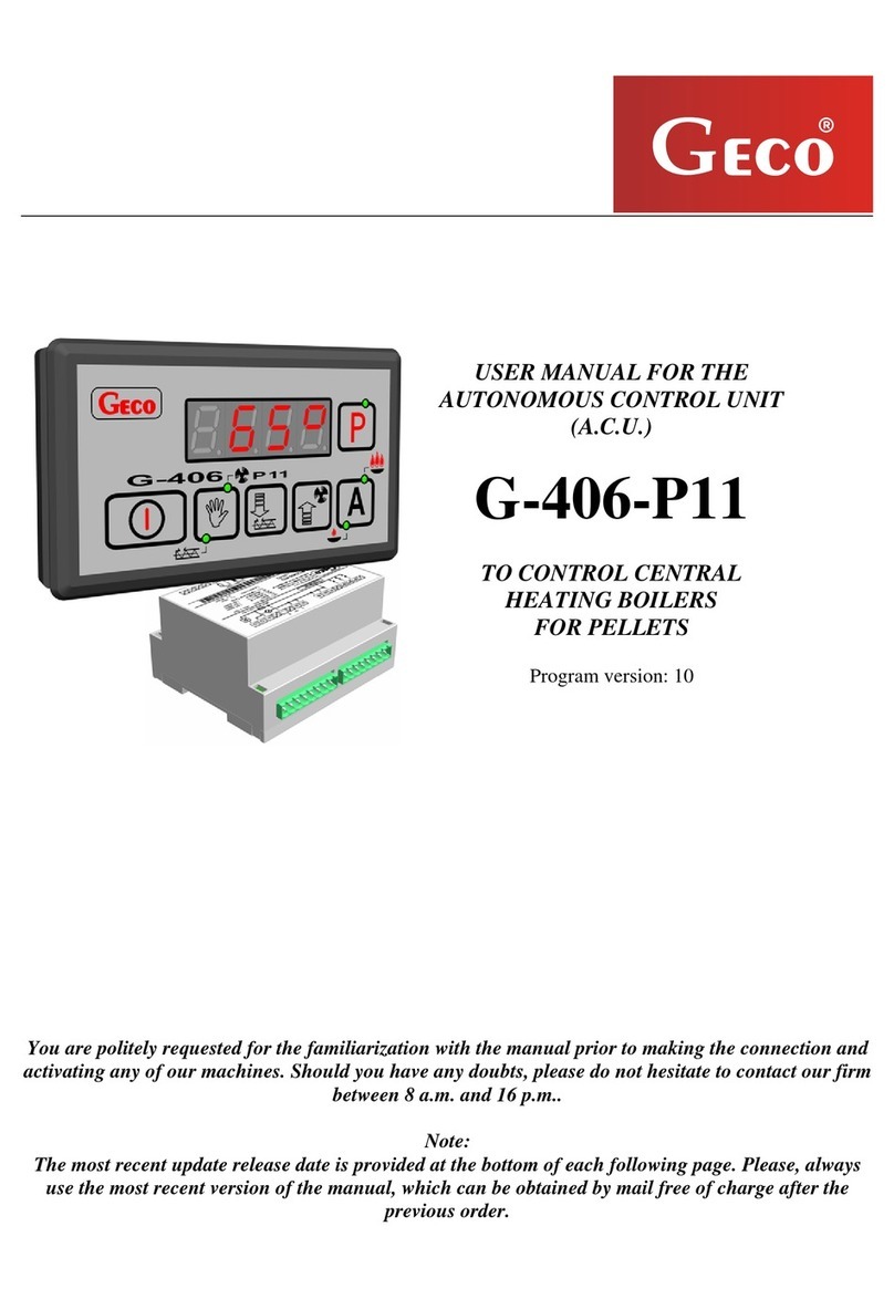 Geco G-406-P11 user manual