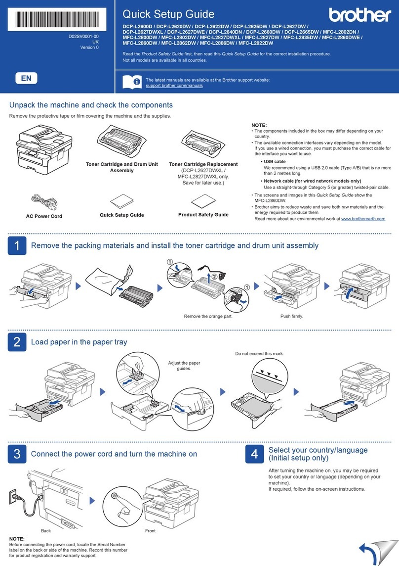 Brother DCP-L2600D User manual
