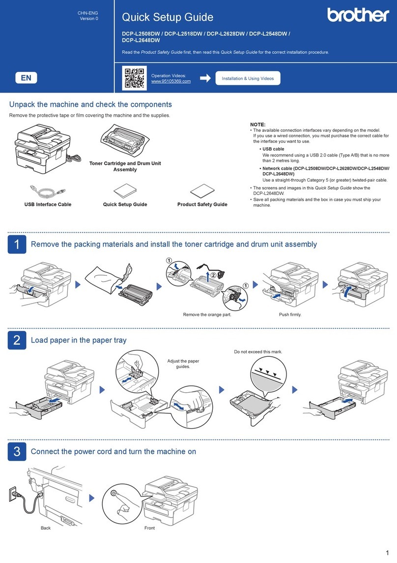 Brother DCP-L2508DW User manual