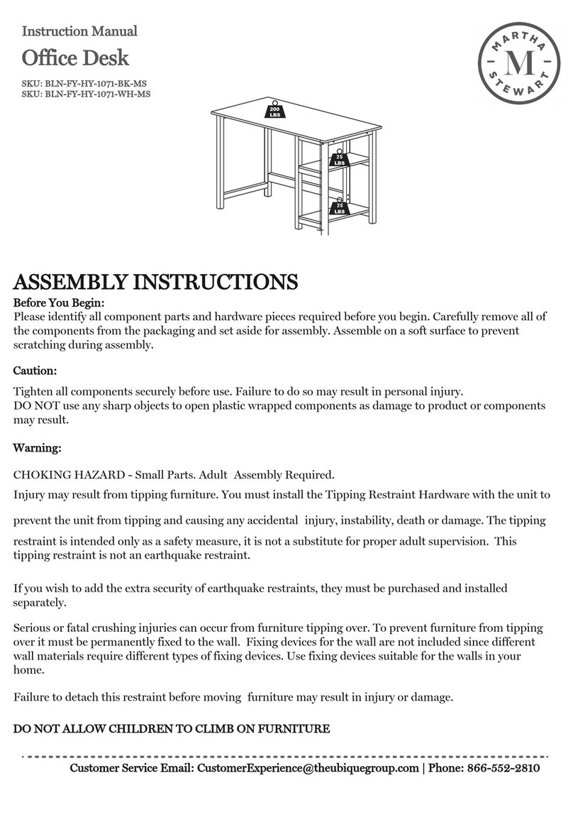 Martha Stewart BLN-FY-HY-1071-BK-MS User manual Martha Stewart BLN-FY-HY-1071-BK-MS User manual