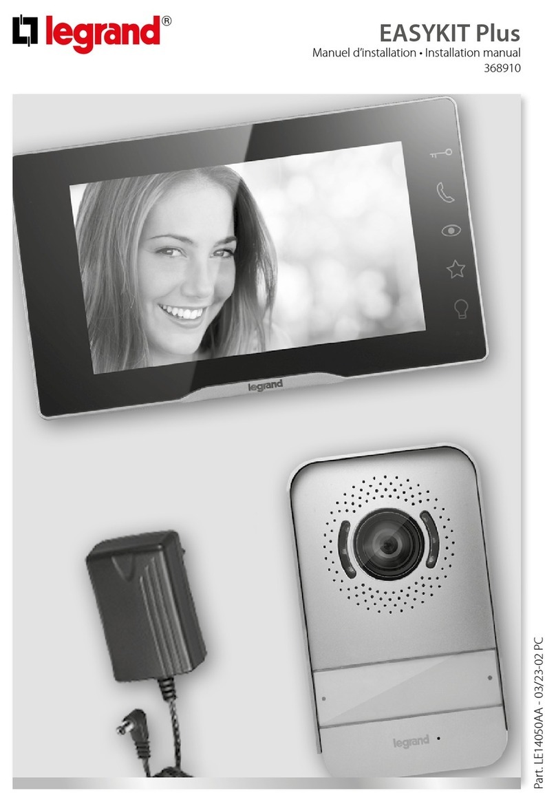 LEGRAND EASYKIT Plus User manual