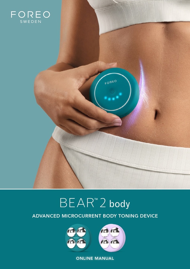 Foreo BEAR 2 body Setup guide