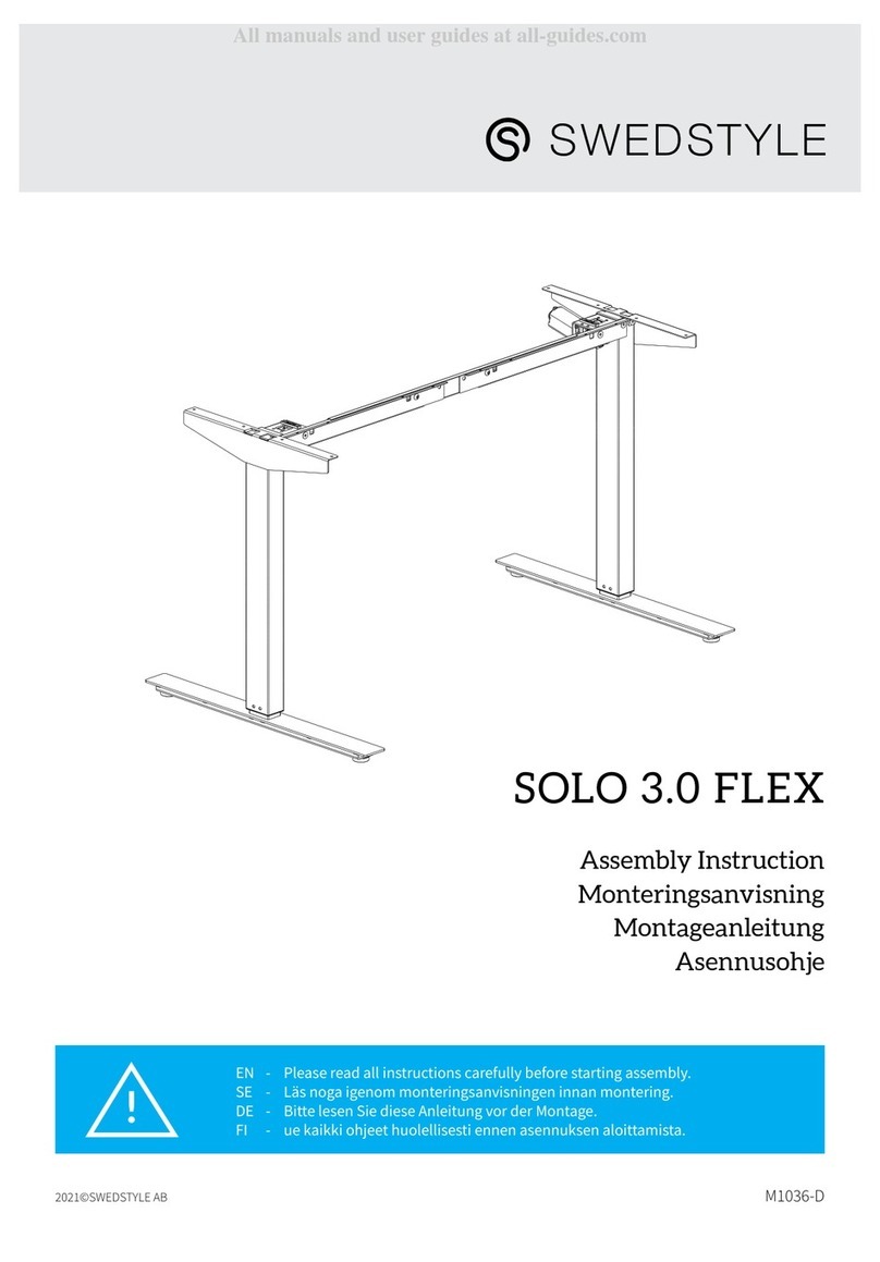 Swedstyle SOLO 3.0 FLEX Assembly instruction