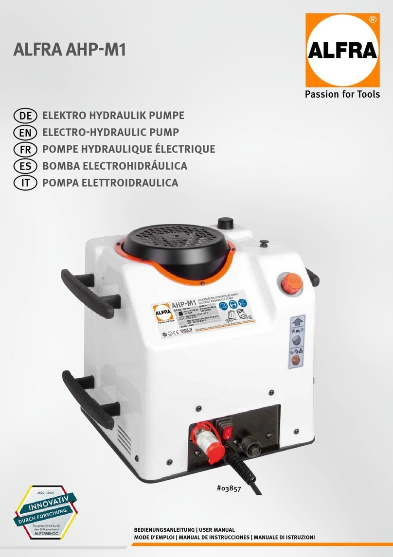 ALFRA AHP-M1 User manual