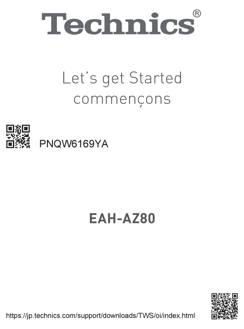 Technics EAH-AZ80 User manual