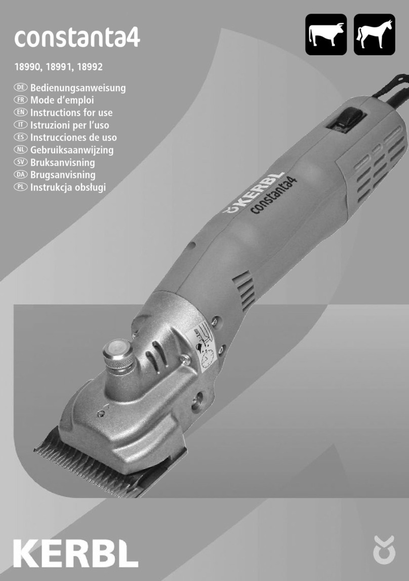 Kerbl constanta4 User manual