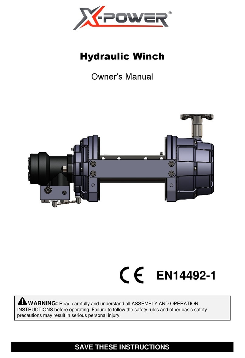 XPower 10801505 owner's manual