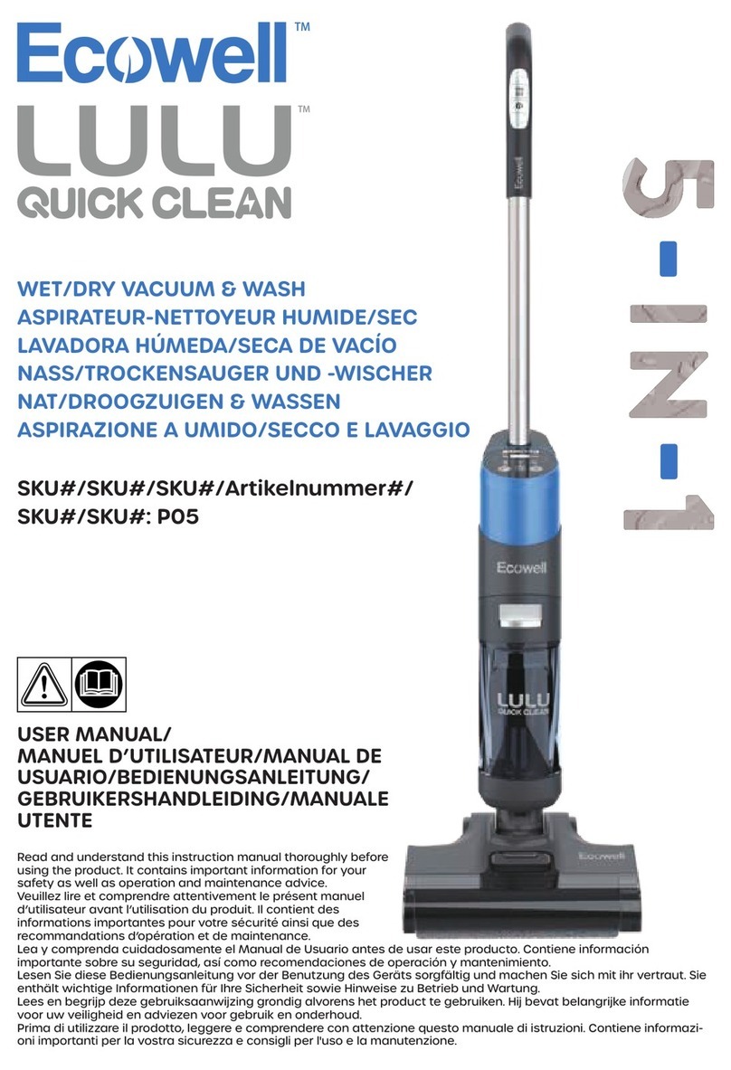 Ecowell LULU QUICK CLEAN user manual