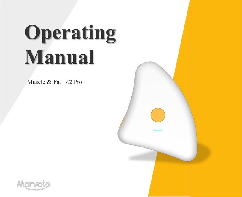 Marvoto Muscle & Fat Z2 Pro operating manual Marvoto Muscle & Fat Z2 Pro operating manual