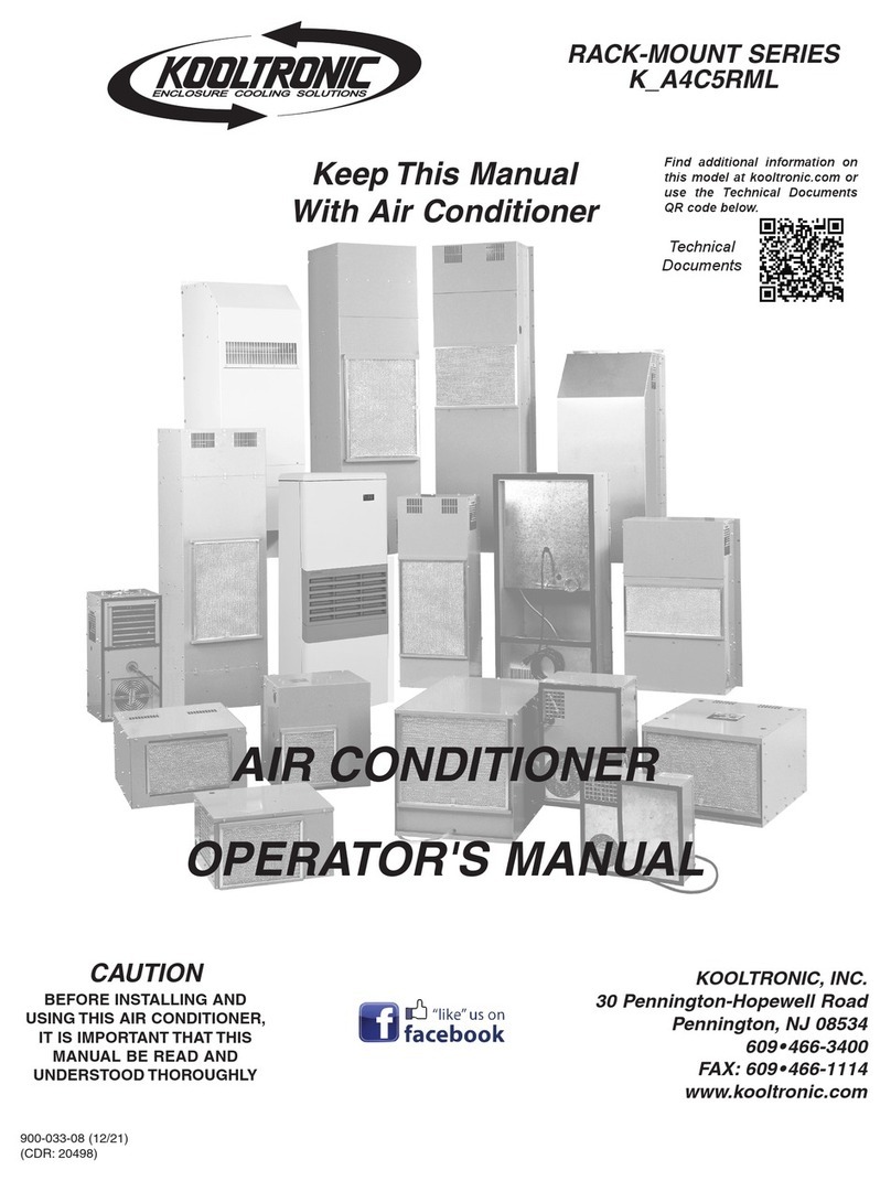Kooltronic KA4C5RML User manual