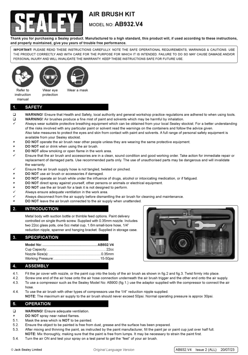 Sealey AB932.V4 User manual