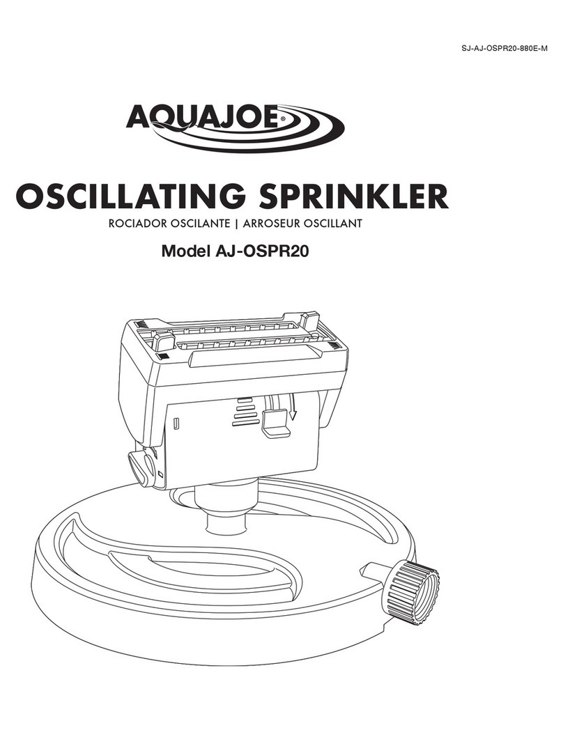 AQUAJOE AJ-OSPR20 User manual
