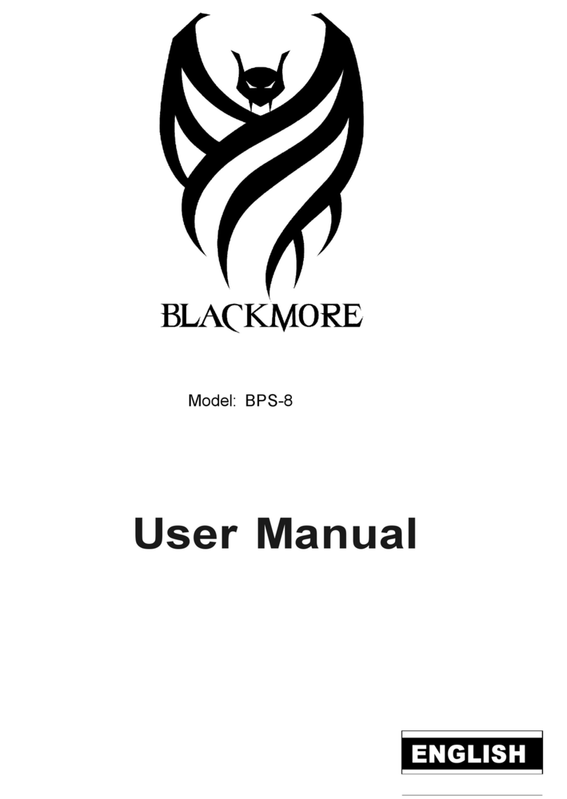 BLACKMORE BPS-8 user manual