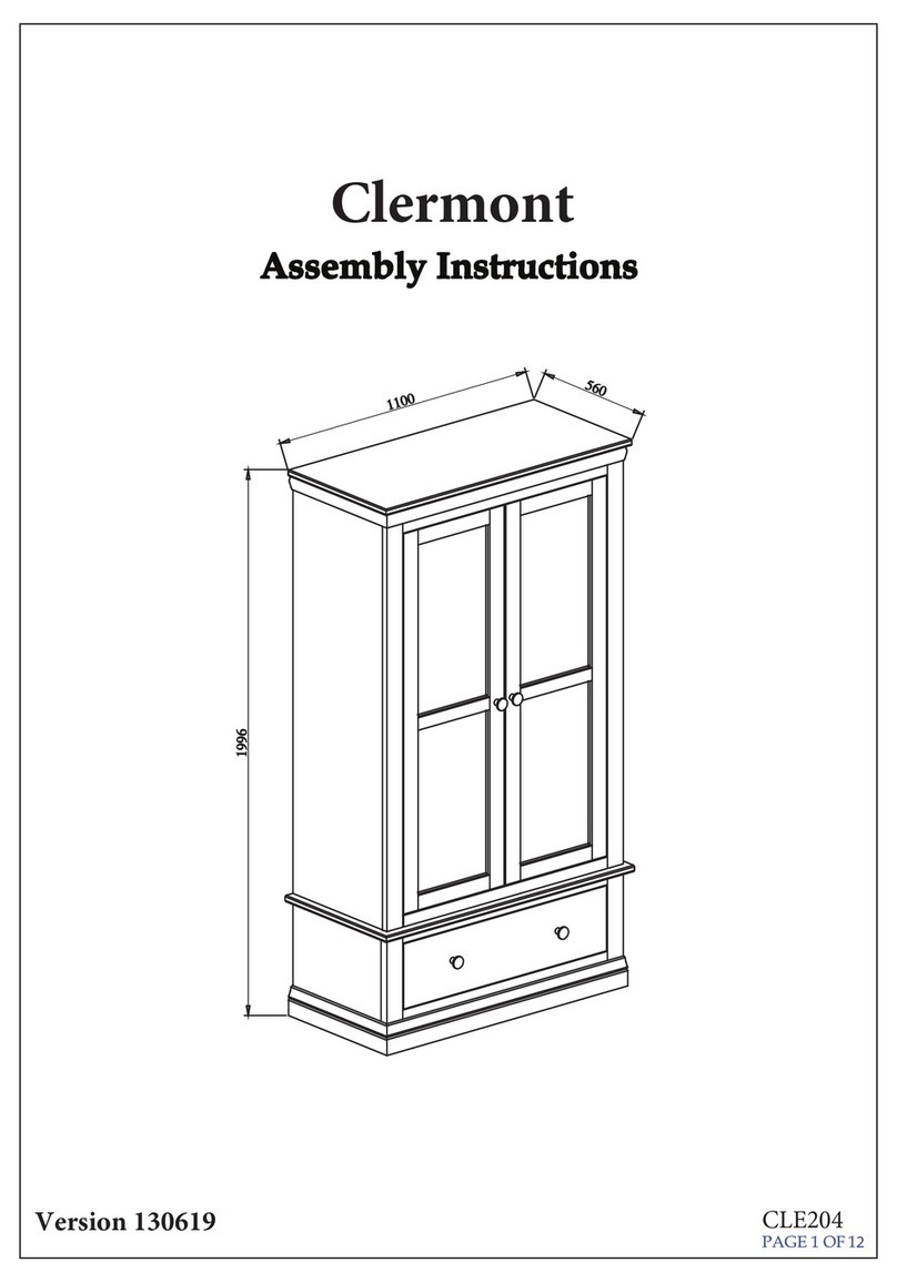 Julian Bowen Limited Clermont CLE204 User manual Julian Bowen Limited Clermont CLE204 User manual
