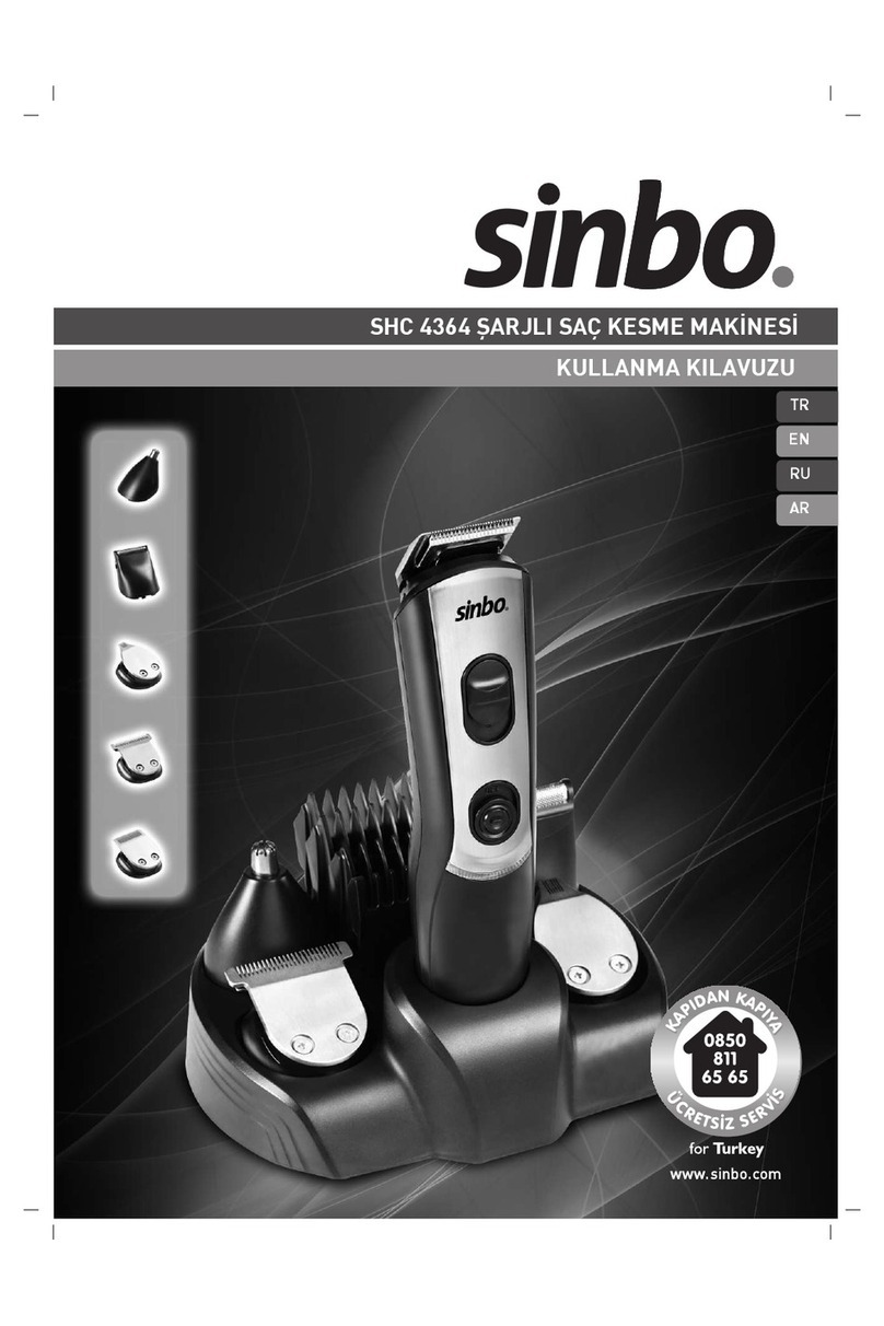 Sinbo SHC 4364 User manual Sinbo SHC 4364 User manual