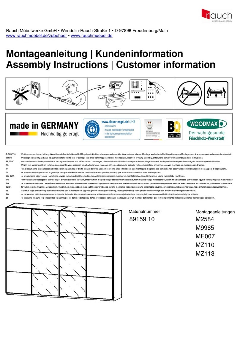 Rauch M9965 Assembly instructions