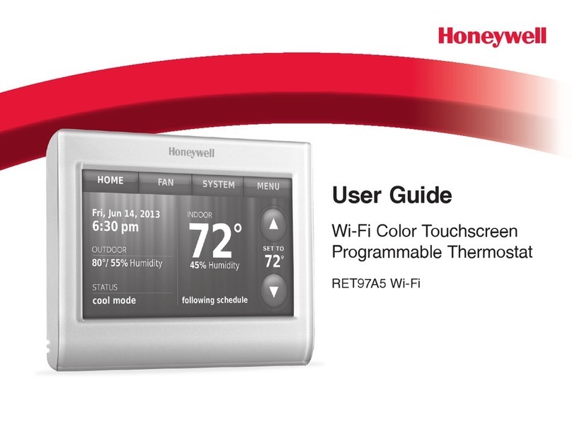 Honeywell RET97A5 User manual