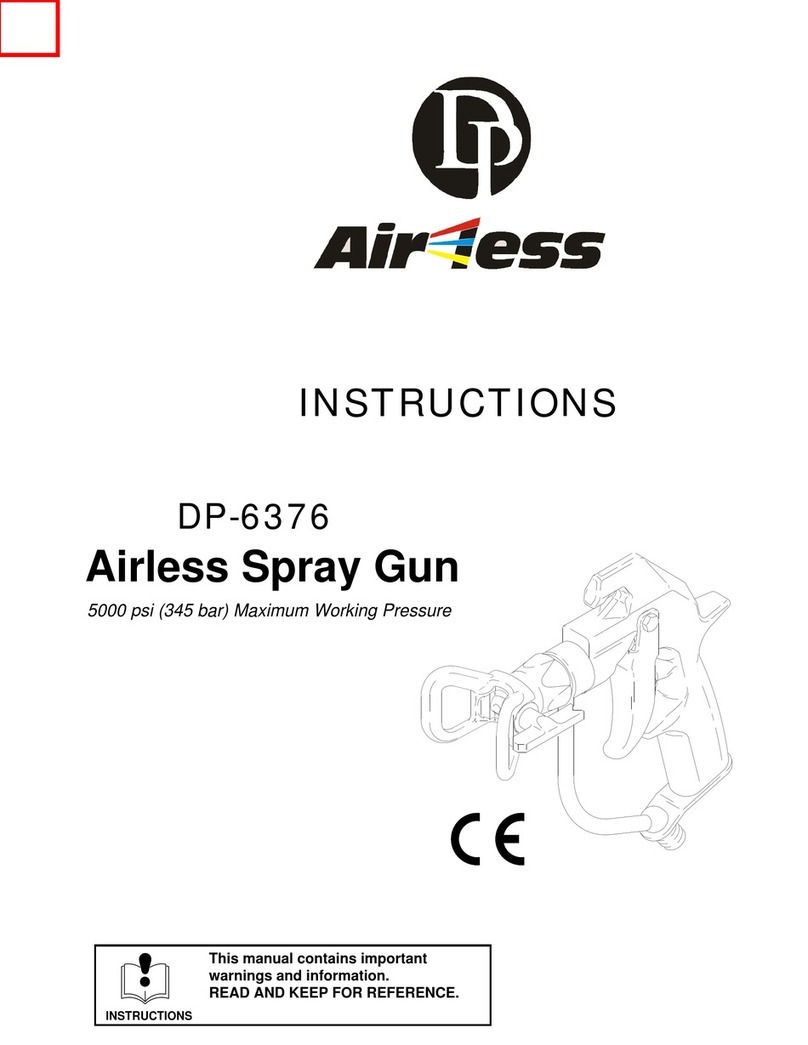 Airless DP-6376 instructions