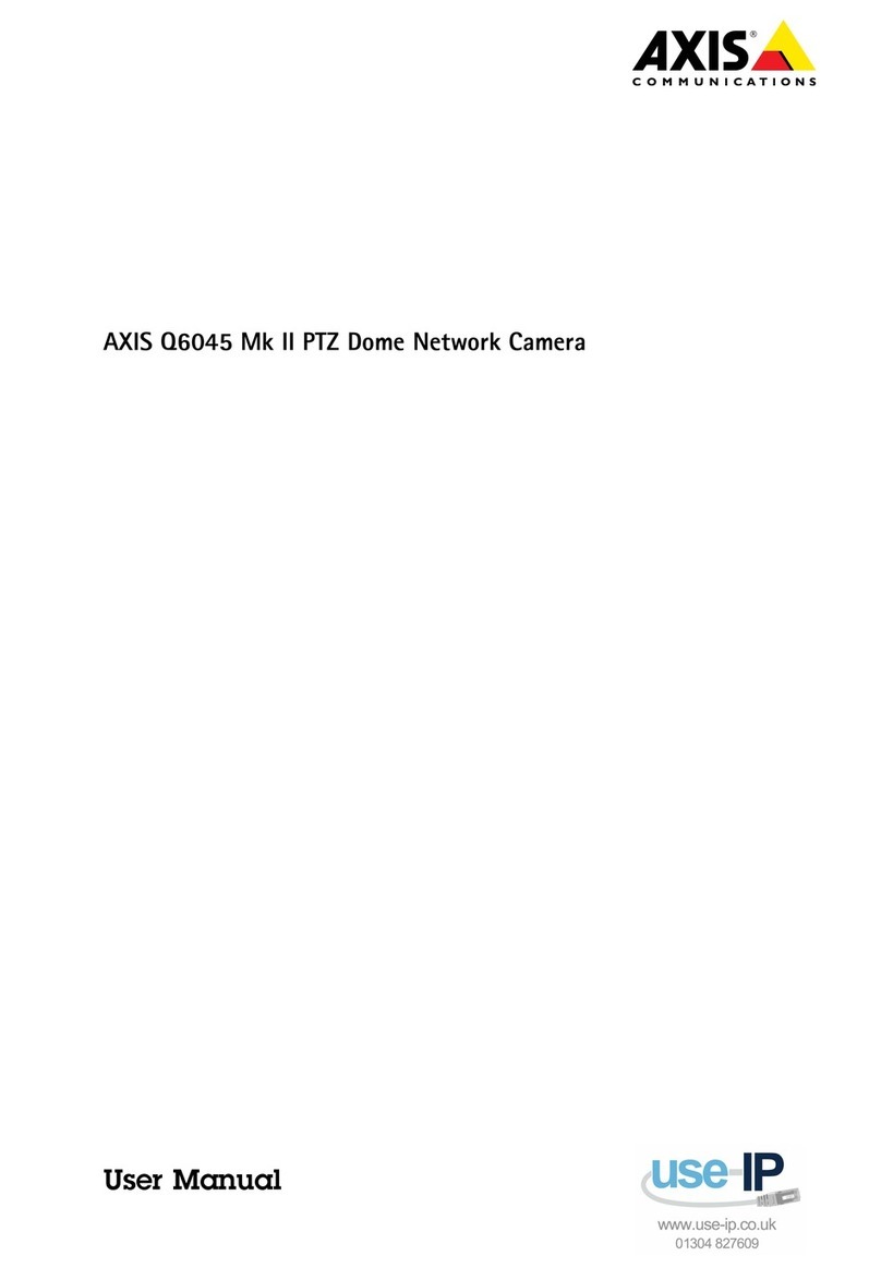 Axis Q6045 Mk II User manual