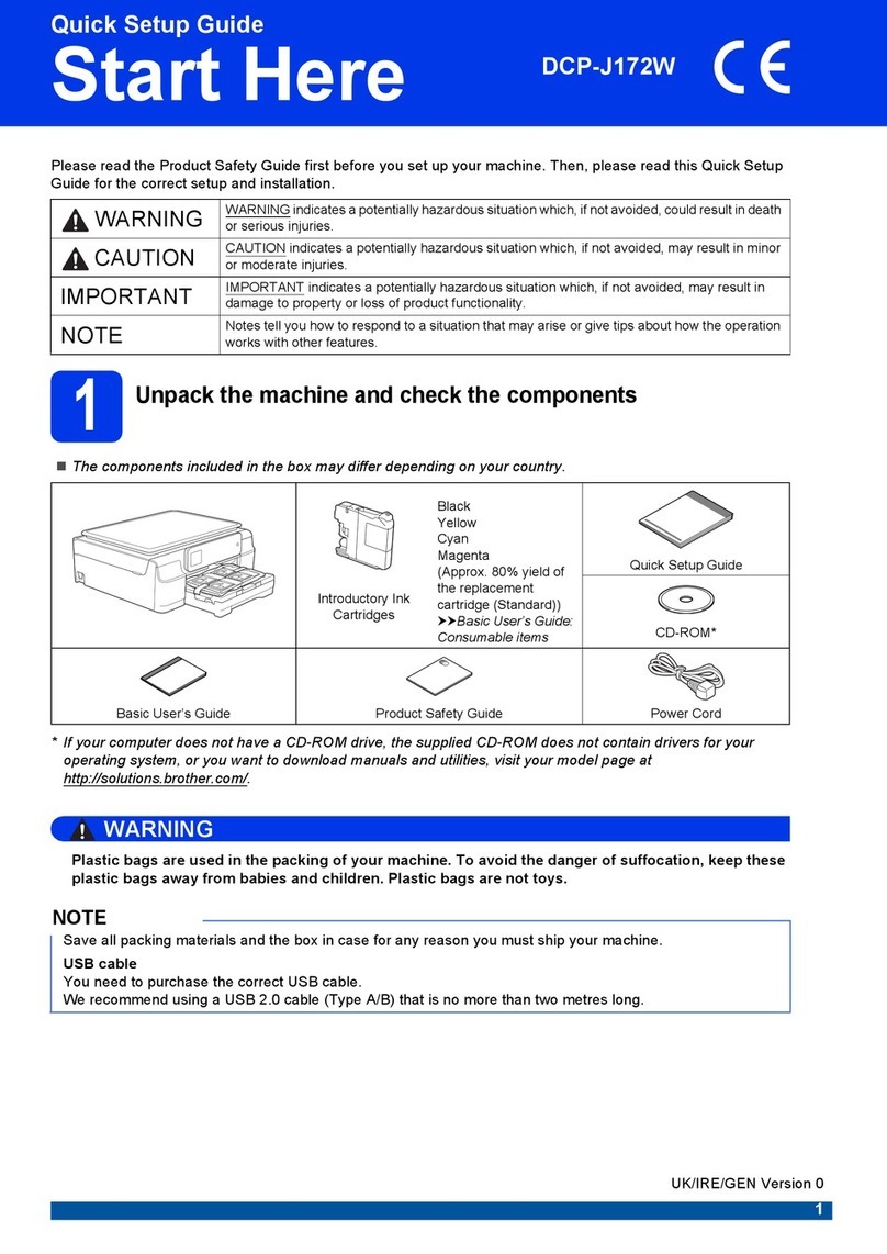 Brother DCP-J172W User manual