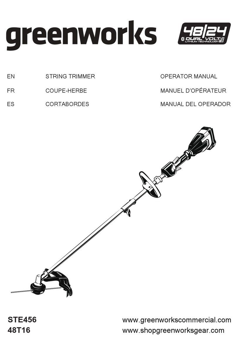 GreenWorks 48T16 Operator's manual