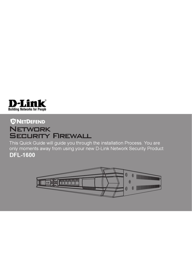 D-Link NetDefend DFL-1600 User manual