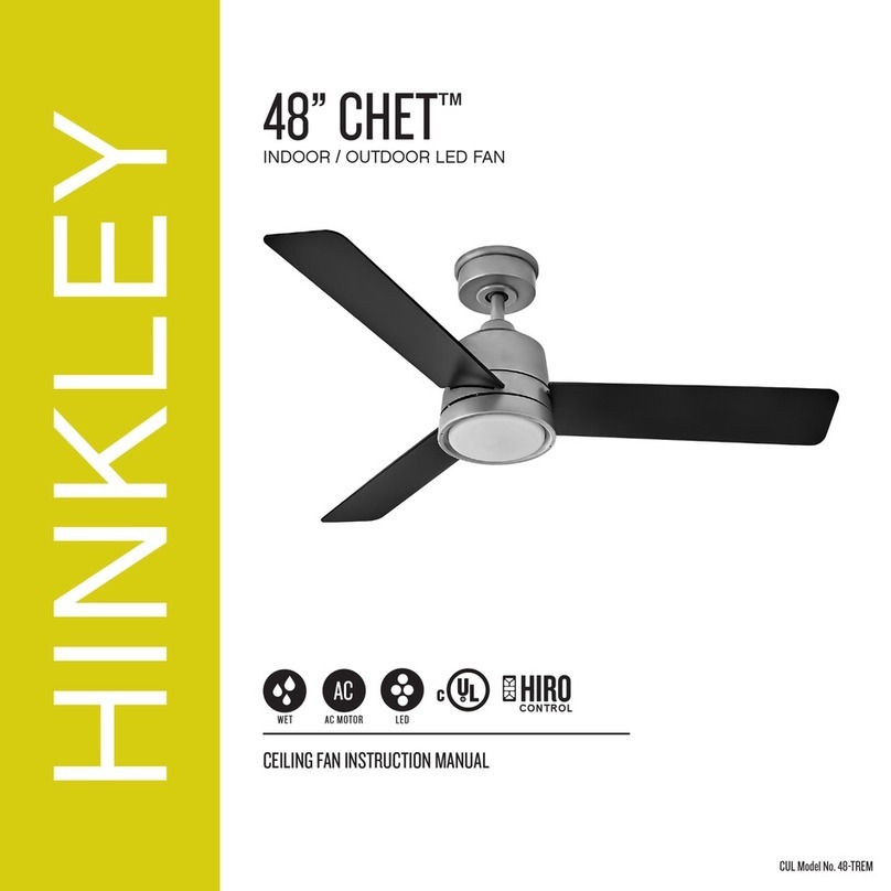 Hinkley 48" CHET User manual
