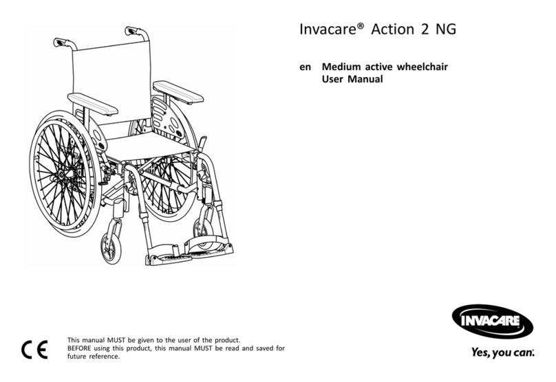 Invacare Action 2NG User manual