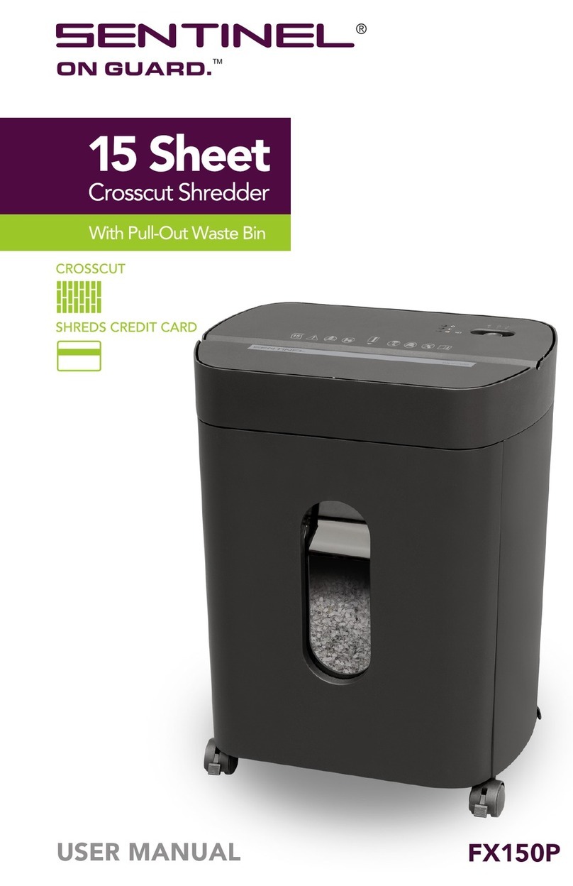 Sentinel ON GUARD FX150P User manual