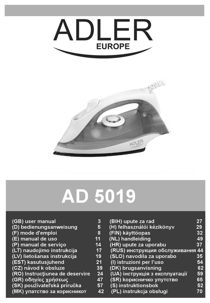 Adler Europe AD 5019 user manual