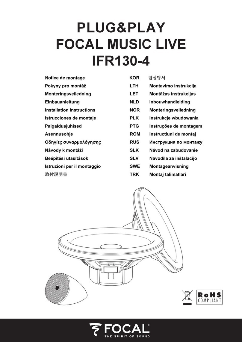 Focal IFR130-4 User manual
