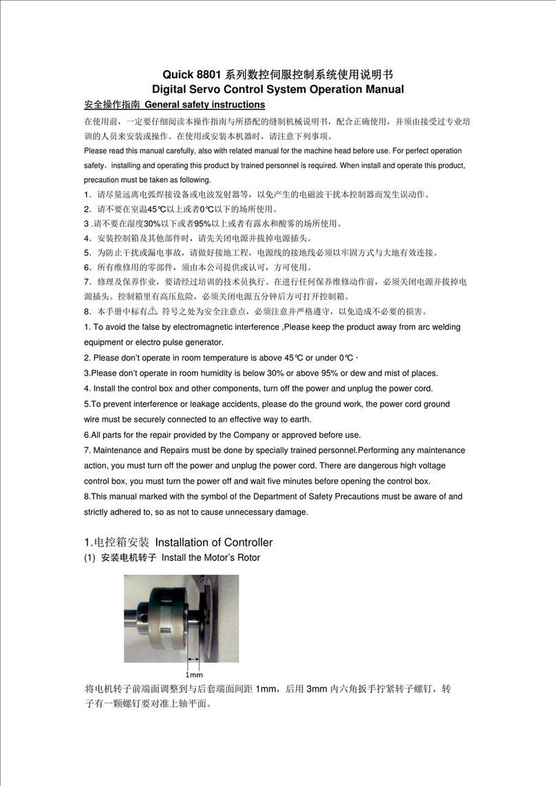 Quick 8801 User manual