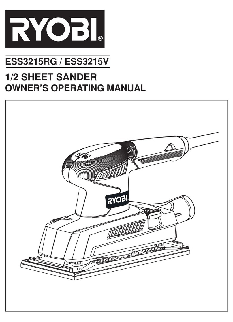 Ryobi ESS-3215V Owner's operating manual