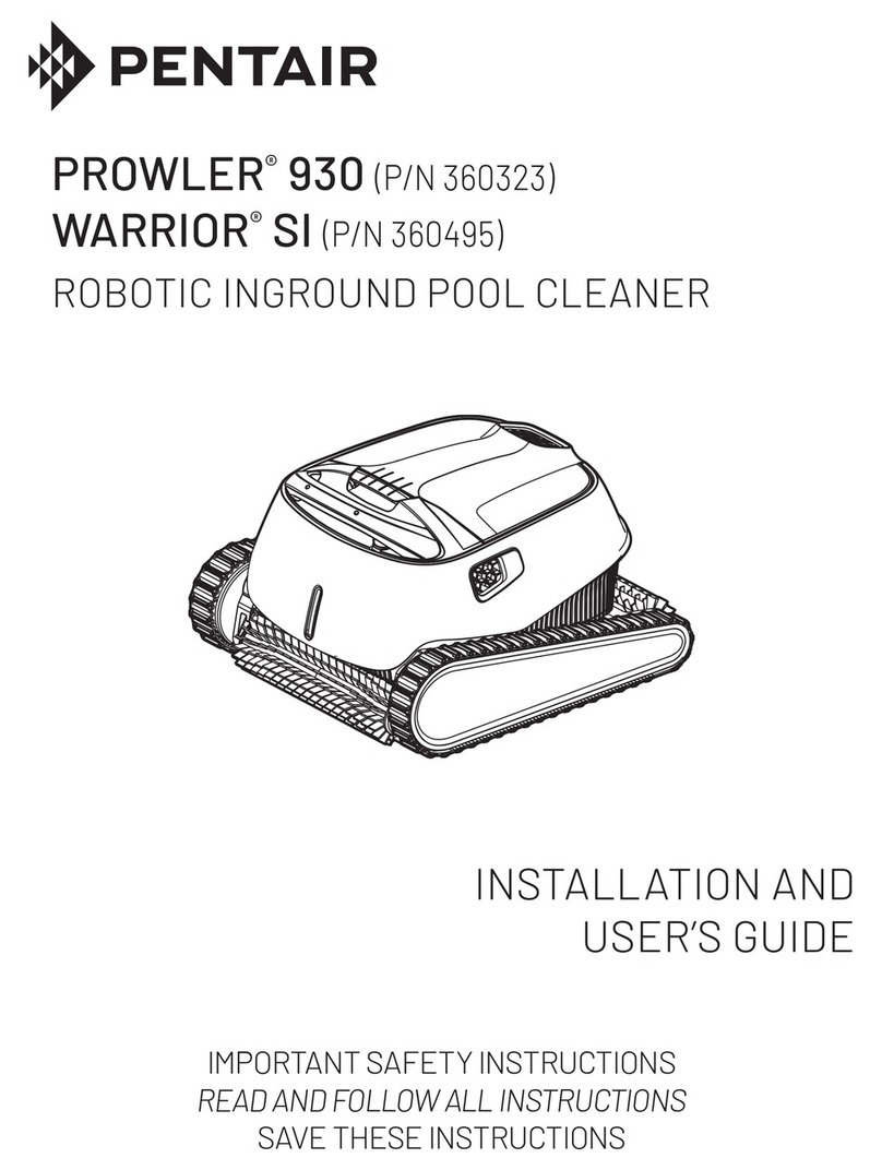 Pentair WARRIOR SI Installation and user guide