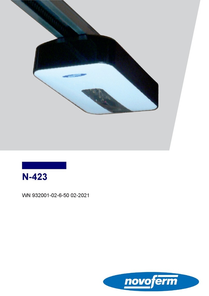 Novoferm N-423 User manual