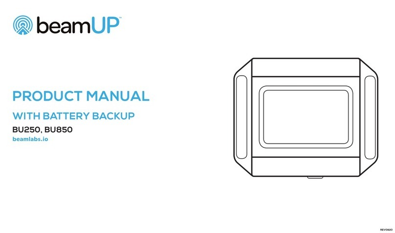 Beam Labs BeamUP BU250 product manual