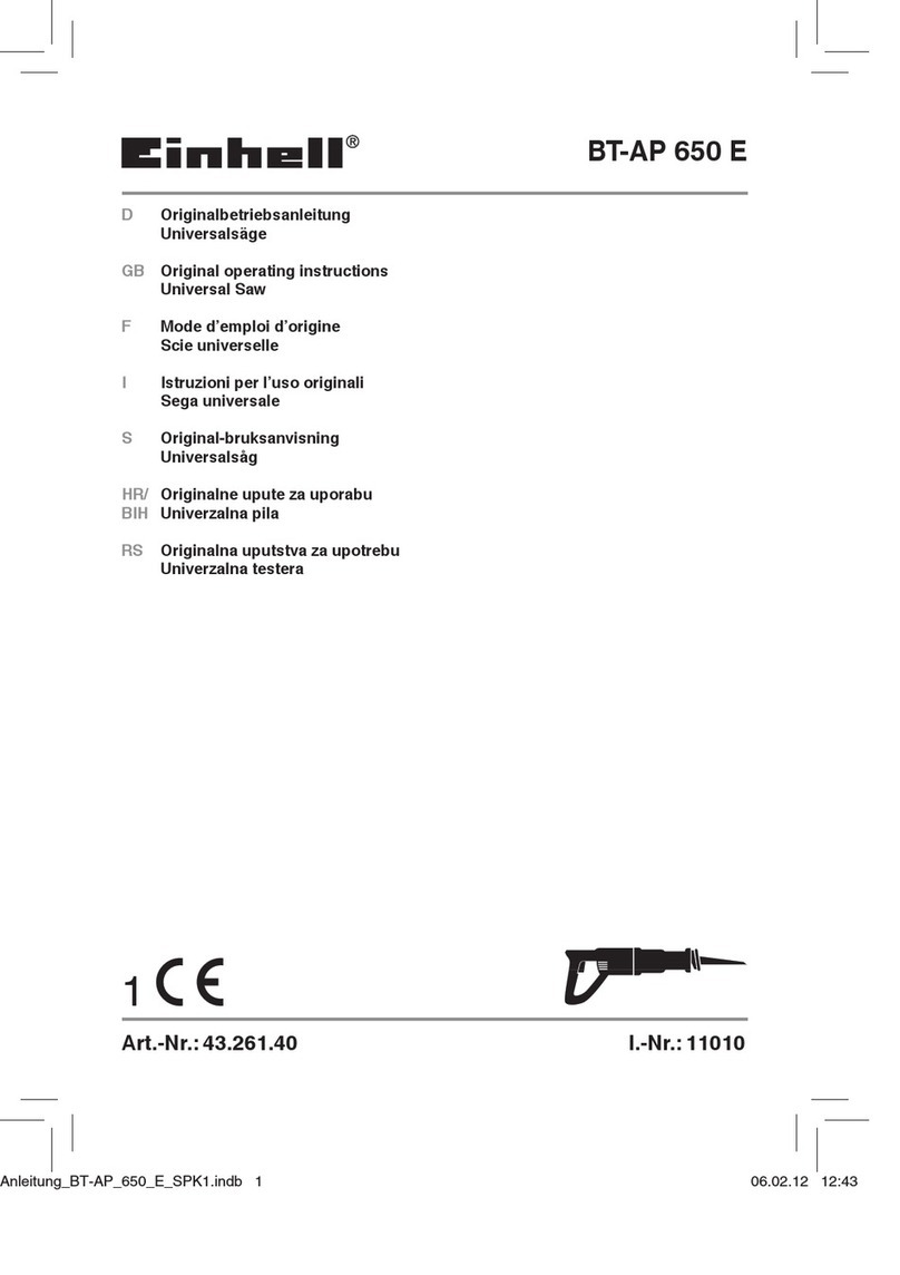 EINHELL BT-AP 650 E Original operating instructions