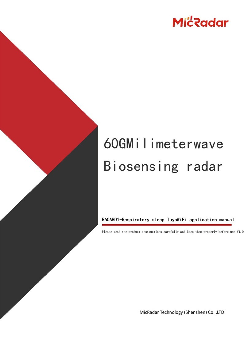 MicRadar R60ABD1 Instructions for use