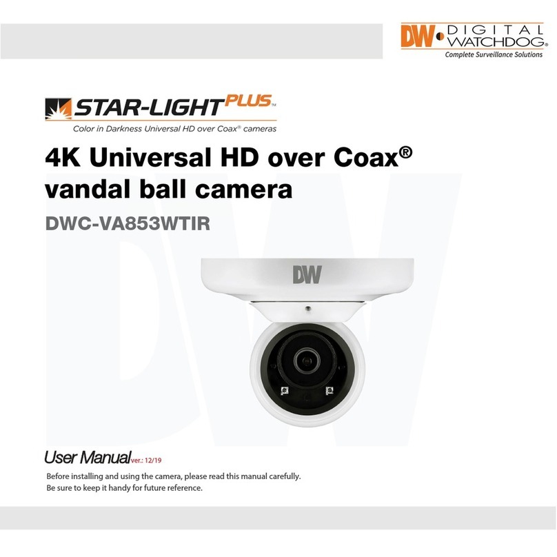 Digital Watchdog Star-Light Plus DWC-VA853WTIR User manual