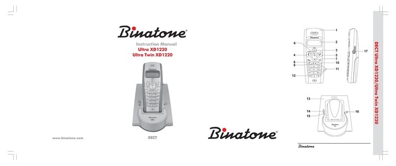 Binatone Ultra XD1220 instruction manual