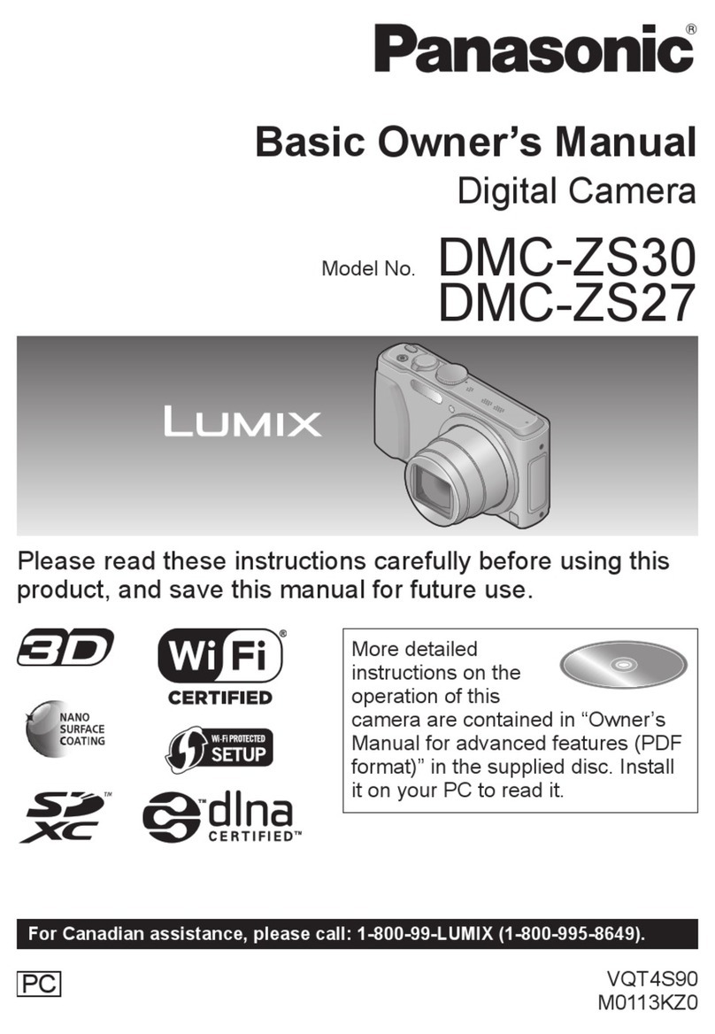 Panasonic Lumix DMC-ZS27 Installation and service instructions Panasonic Lumix DMC-ZS27 Installation and service instructions