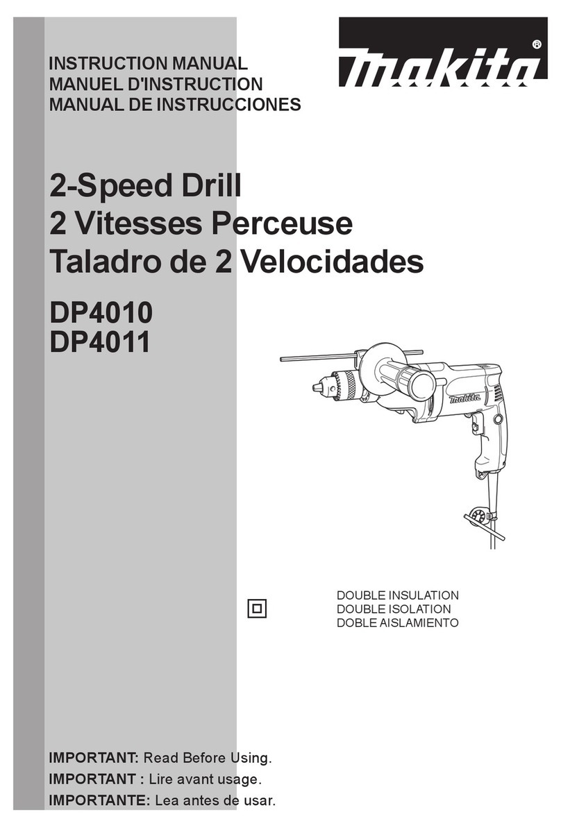 Makita DP4010 User manual Makita DP4010 User manual