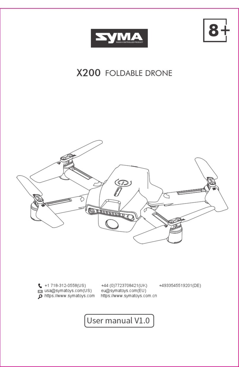 SYMA X200 User manual