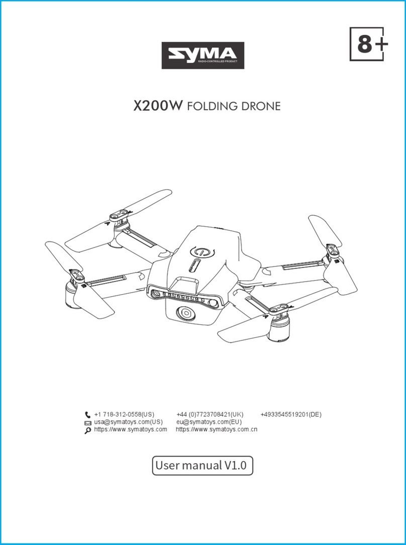 SYMA X200W user manual